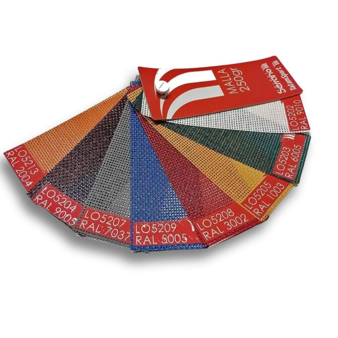 Mallas PVC 250 gr