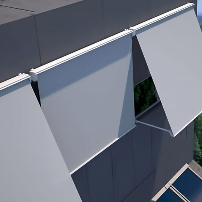 Toldo vertical Stor Microbox para vivienda