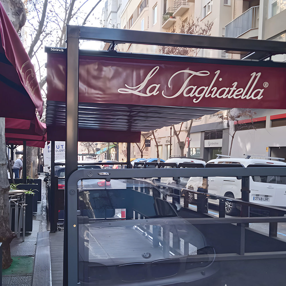 Toldos para hostelería